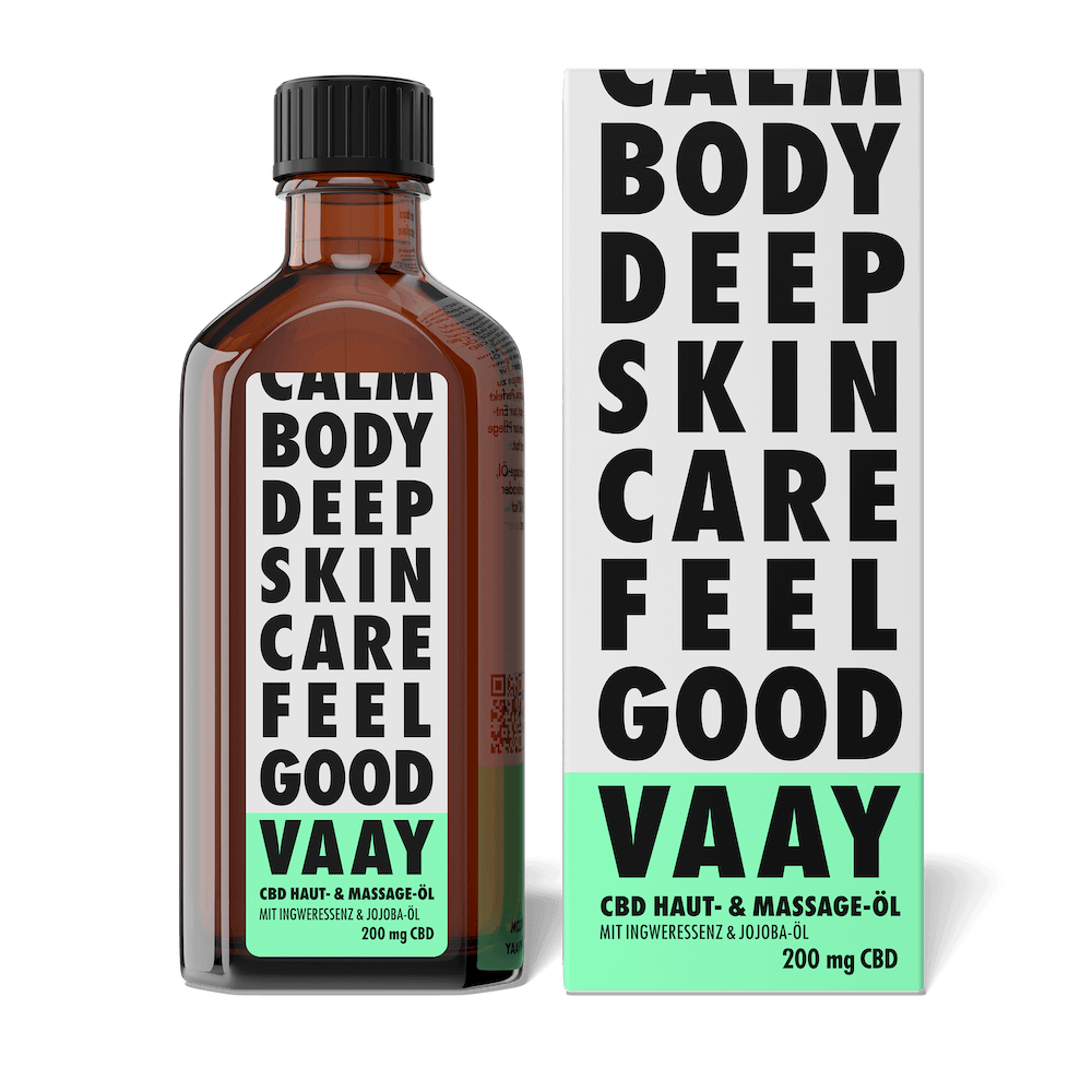 Vaay CBD Haut- & Massageöl - NEUROGOLD